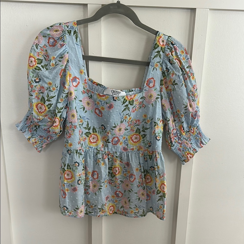 Crosby by Mollie Burch puff sleeve babydoll too